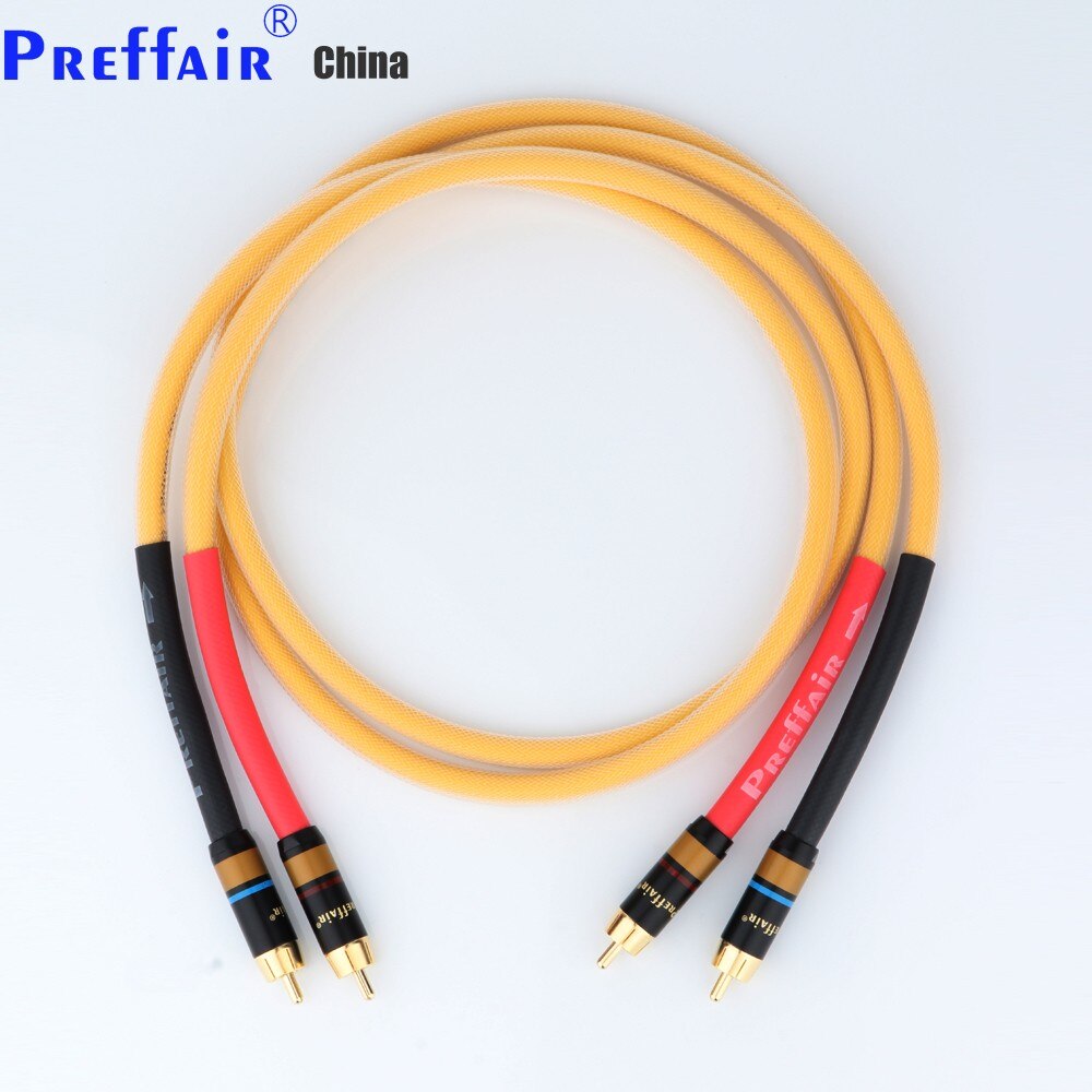 Preffair-HIFI RCA  ̺, 28corex0.1mm  RCA To RCA  ̺, DAC , 2 /